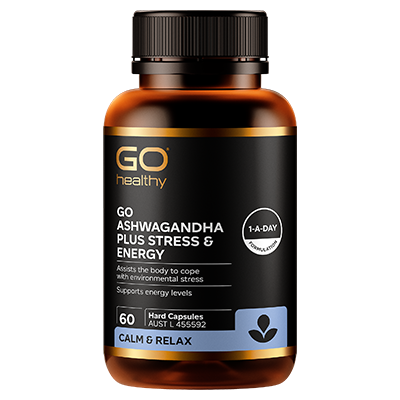 GO ASHWAGANDHA PLUS STRESS & ENERGY