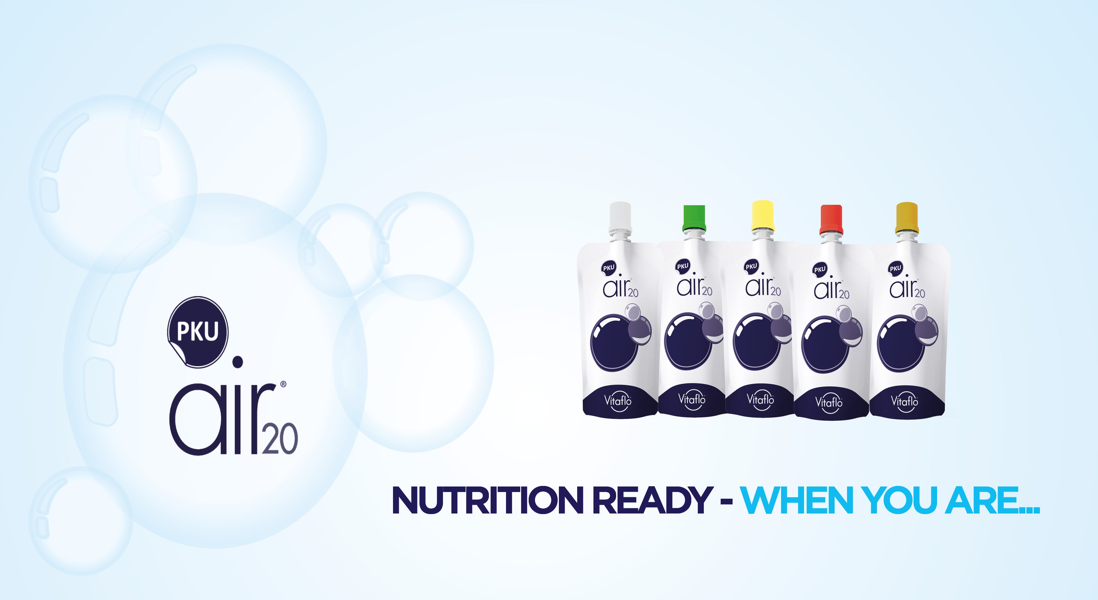 PKU air all 5 flavours and logo